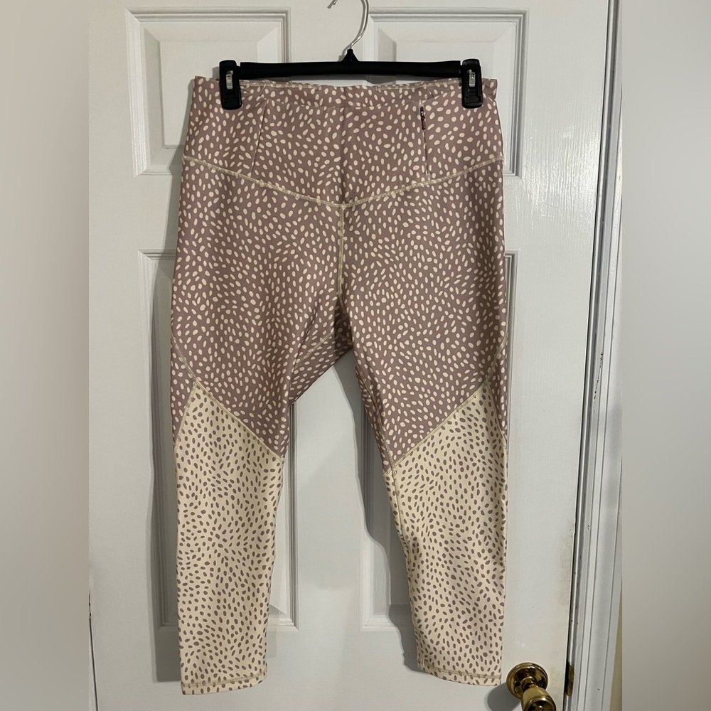 Calia Dusty Mauve and Cream Spotted Active Skirt